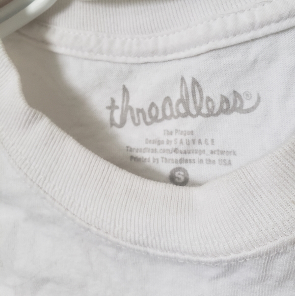 ⚘2 for $16 "The Plague" Tarot Card style graphic tee - Picture 3 of 4